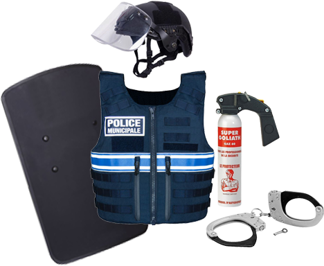 Matériels de police municipale équipés de tags RFID