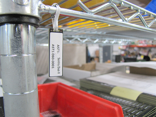 Tag RFID pour équipement